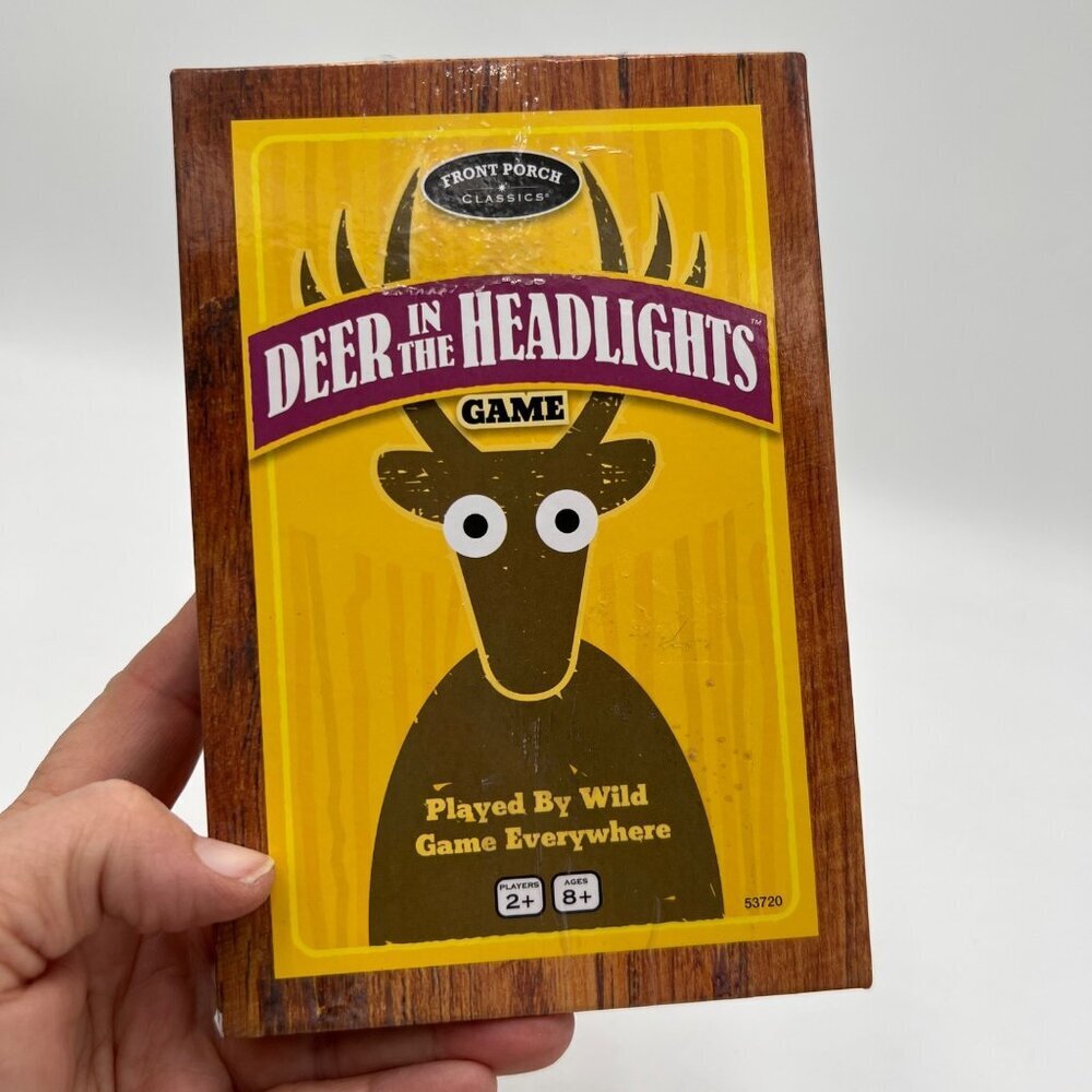 Deer In The Headlights Family Board Game By Front Porch Classics New